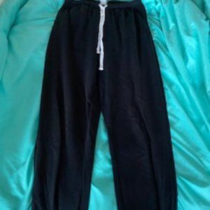 Black, womens sweatpants from Garage